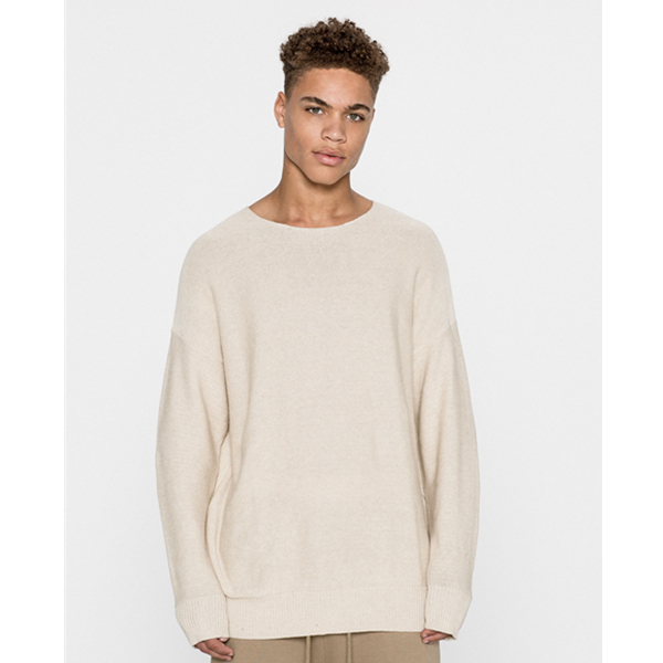 休闲百搭！PullAndBear男士垂袖针织衫09558520