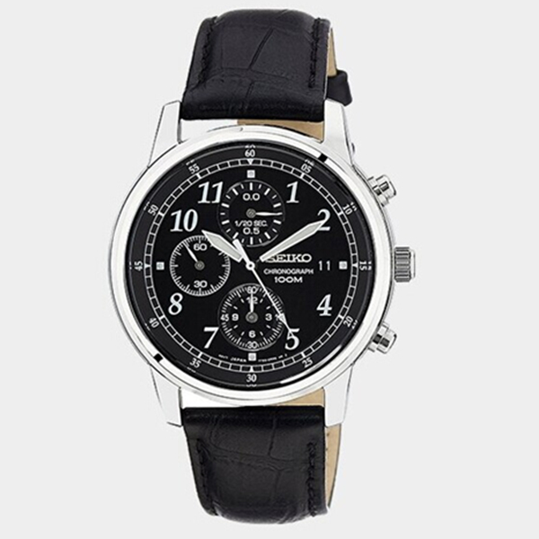 国内好价！SEIKO精工Chronograph系列石英机芯腕表SNDC33