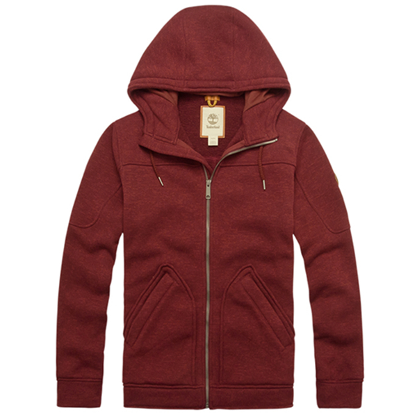 保暖舒适！Timberland添柏岚长袖全拉链连帽卫衣|A1GHJ