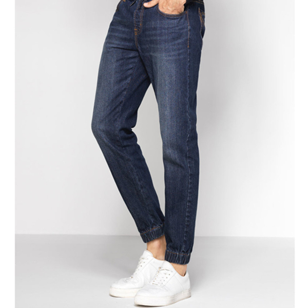 休闲百搭！佐丹奴加厚加绒牛仔裤01116097