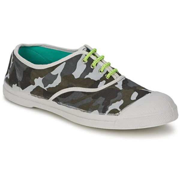 时尚迷彩！Bensimon tennis CAMOFLUO男士板鞋