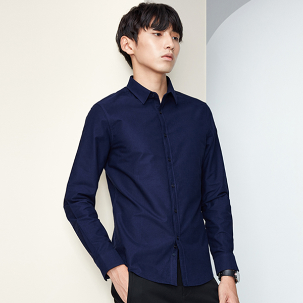 情人节特价！GXG男士多色纯棉衬衣长袖衬衫#64803001