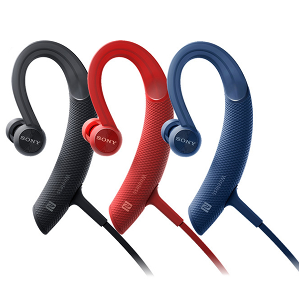 运动好搭档！Sony索尼MDR-XB80BS蓝牙运动耳机