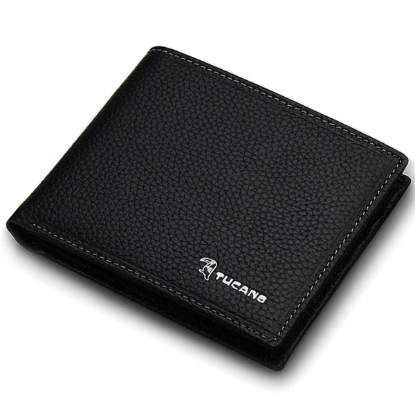 商务休闲！啄木鸟男士短款钱包383