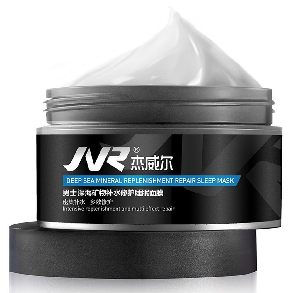 补水修护！杰威尔 男士深海矿物睡眠面膜120g