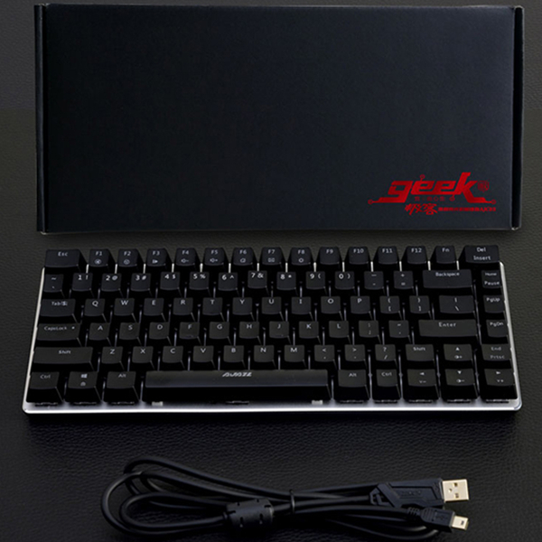 简约实用！AJAZZ黑爵极客AK33机械键盘