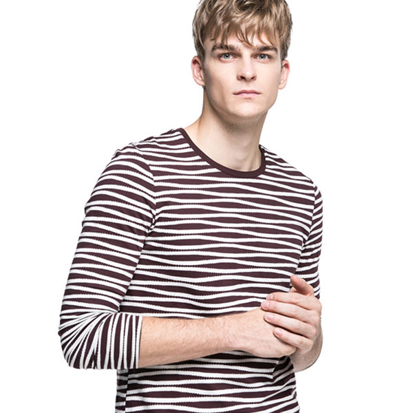 百搭单品！SELECTED思莱德男士针织长袖T恤衫C|416302503