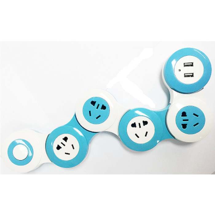 百变插座！DITU 迪途 变形插座 T501带线插座