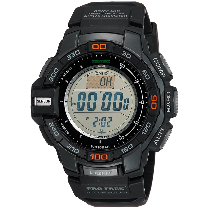 中亚海外购！CASIO 卡西欧 PRG-270-1 三重感应 太阳能登山表