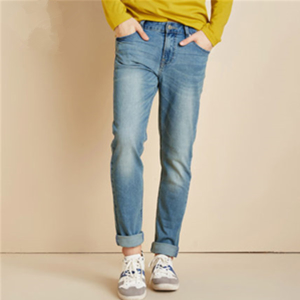 历史好价！森马牛仔裤小脚弹力长裤直筒裤