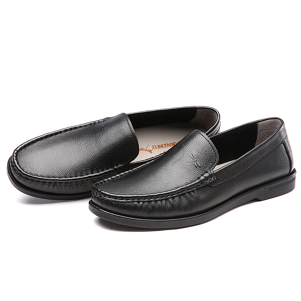 英伦潮流！红蜻蜓一脚蹬豆豆鞋WTA60601