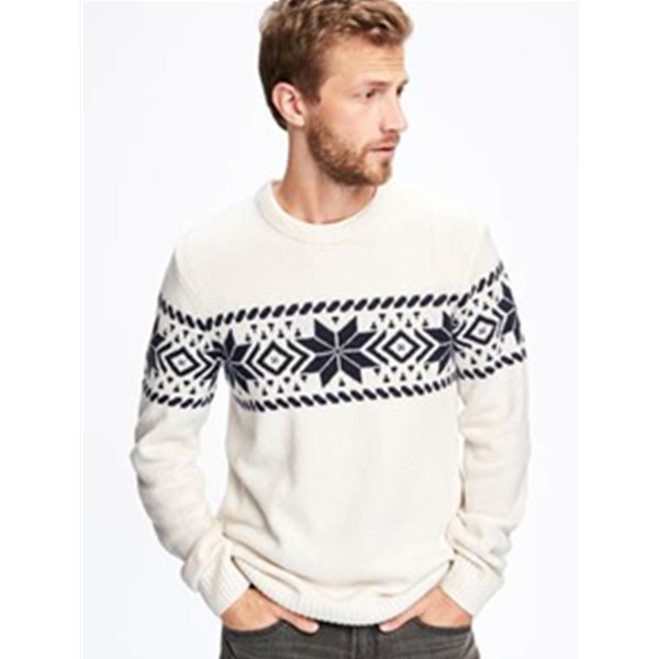 双色可选！Old Navy 男式 长袖针织衫 436689
