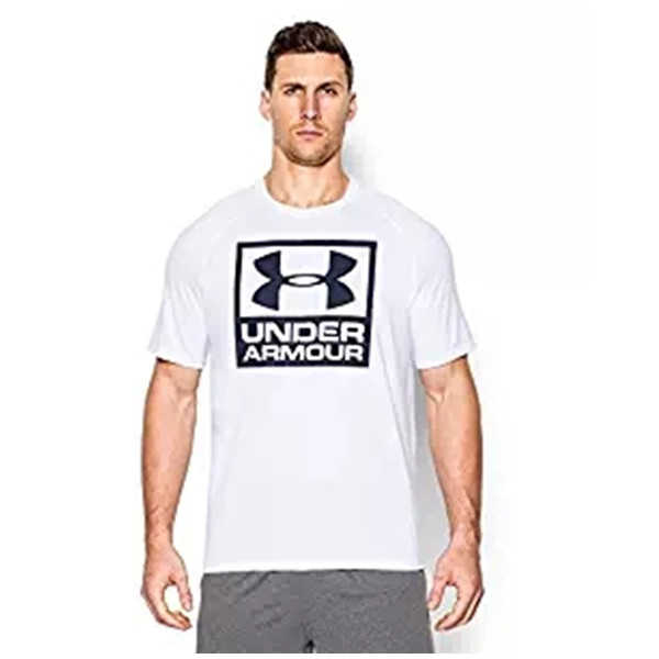 白菜！安德玛Under Armour UA Tech Boxed Logo T恤