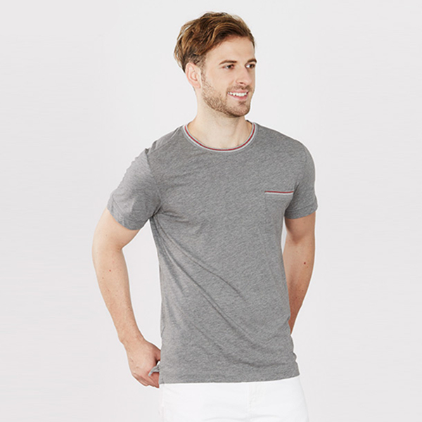 春季焕新！ESPRIT男士圆领休闲短袖T恤-106EE2K002