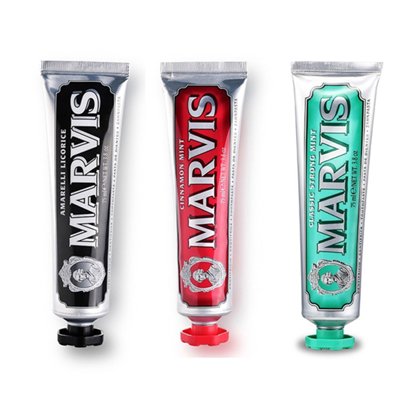 强力美白！Marvis 牙膏组合套装 75ml*3(进口)