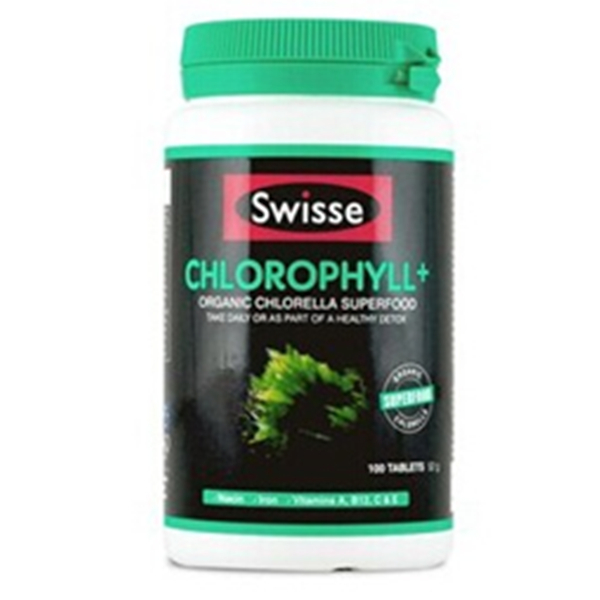 美容养颜！Swisse叶绿素片剂100粒/瓶