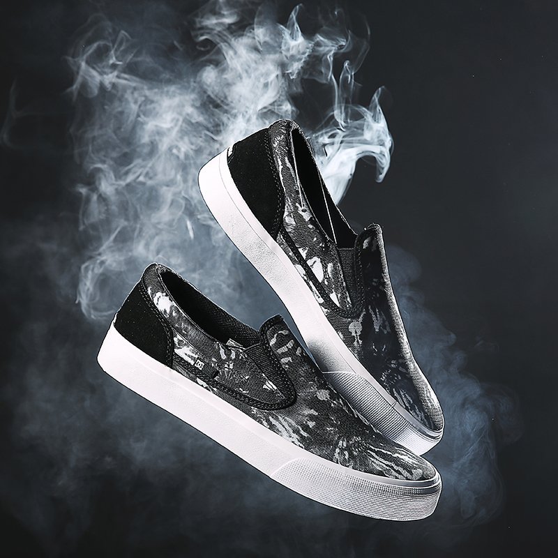 轻盈时尚！DCSHOE 男女款帆布鞋ADYS300185A