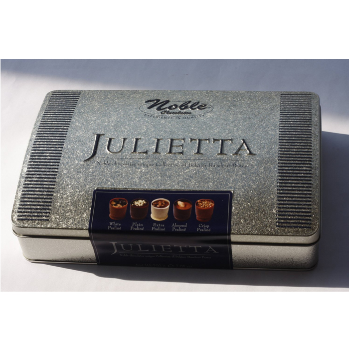 比利时进口！Noble贵族 朱丽叶花色夹心巧克力200g