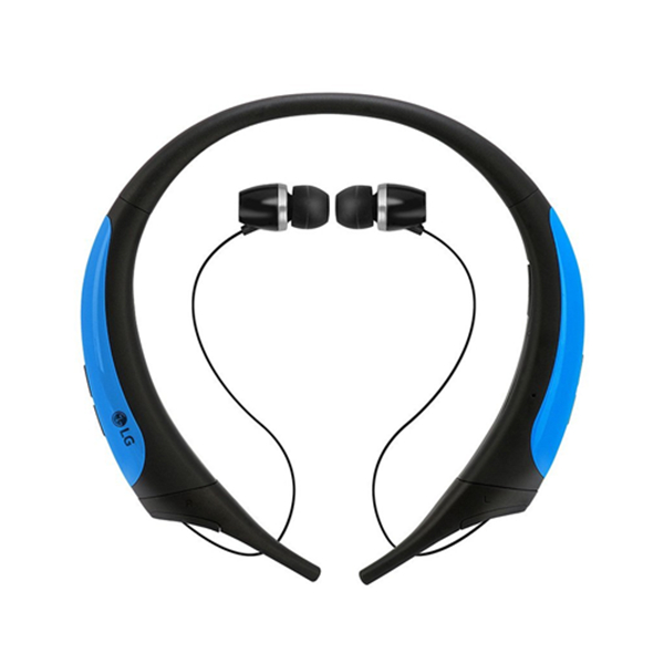 优秀口碑！LG HBS-850 颈挂式无线运动蓝牙耳机 蓝色