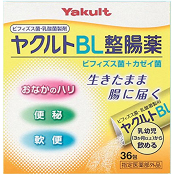 呵护肠道健康！Yakult 养乐多 BL 益生菌整肠药 36包