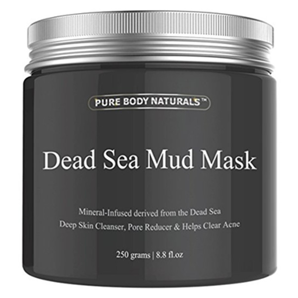 销量第一！Pure Body Naturals 死海泥面膜