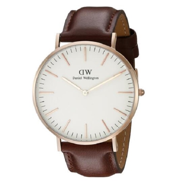 时尚百搭！DW 丹尼尔&bull;惠灵顿 石英男表  0106DW