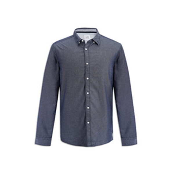 女王节好价！ESPRIT男士时尚潮流纯色长袖衬衫-106CC2F003