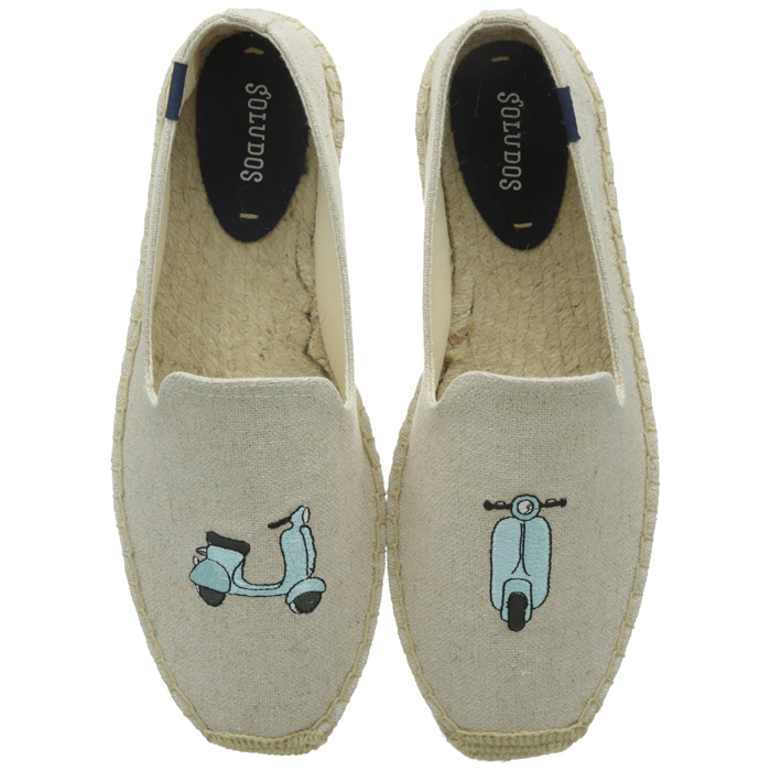 轻盈透气！Soludos 男 生活休闲鞋 3000048