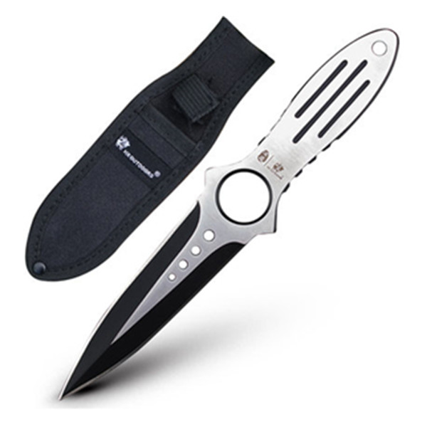 一体锻造！汉道户外潜水刀二代防身随身水果刀具