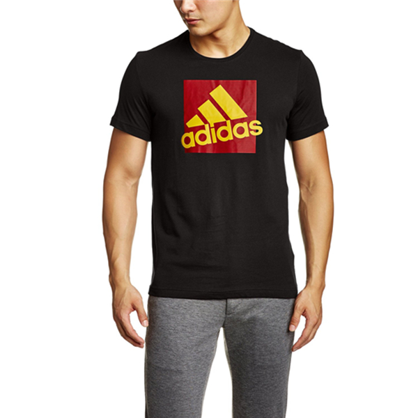 休闲活力！adidas 阿迪达斯 男式 COUNTRY LOGO 短袖T恤
