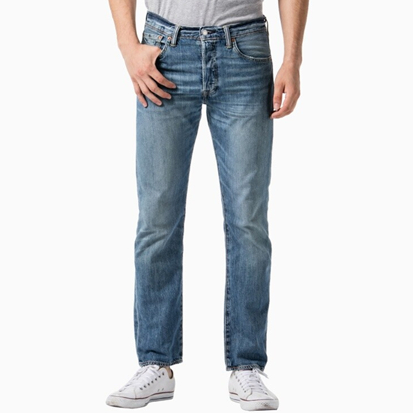 女王节好价！Levi's李维斯501系列男士做旧水洗牛仔裤00501-2245