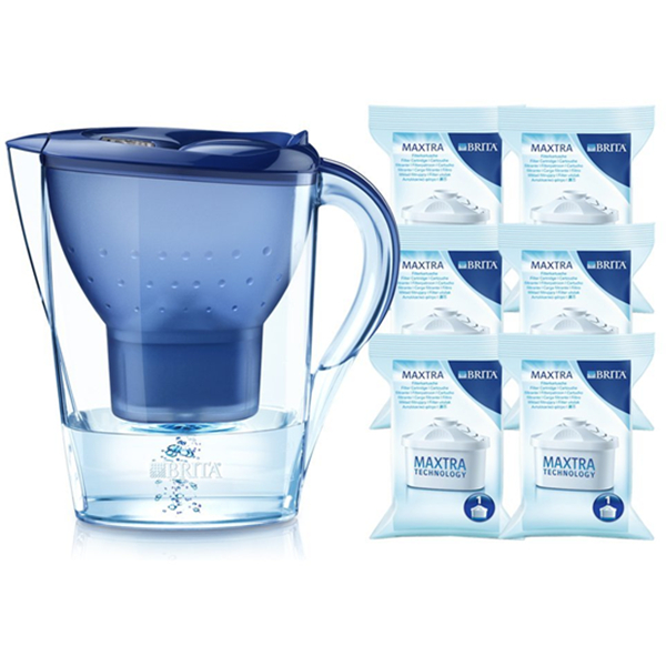 镇店之宝！碧然德Marella XL 3.5L滤水壶（一壶六芯）