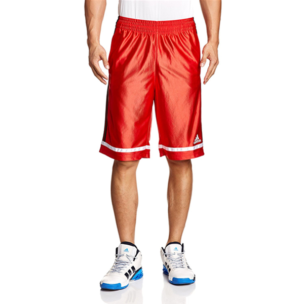 运动必备！adidas 阿迪达斯 男式篮球图案短裤