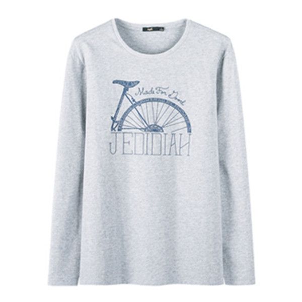 春季好货！森马休闲圆领纯棉长袖T恤