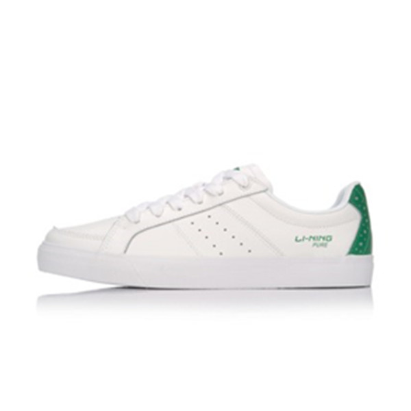 潮鞋好价！李宁经典休闲鞋真皮男小白鞋AGCM121