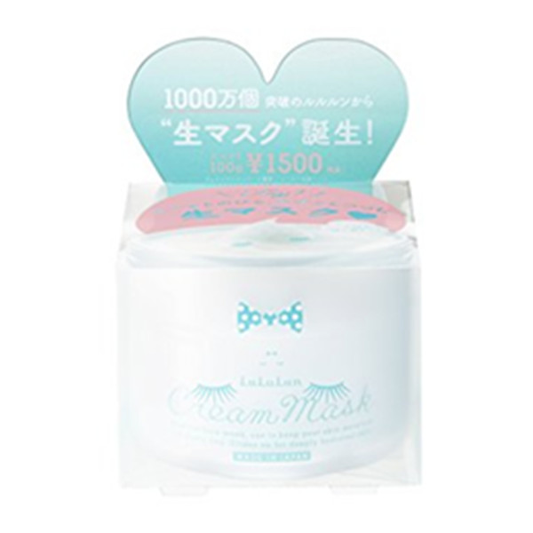 水润不油腻 ！lululun CreamMsak 保湿补水睡眠面膜 100g