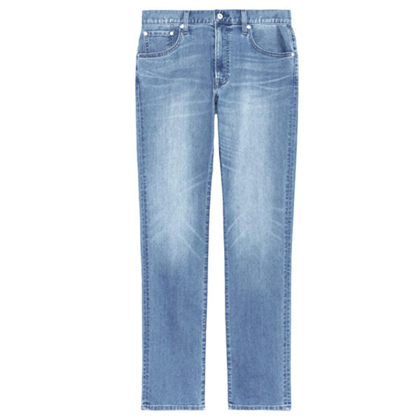 经典时尚！UNIQLO优衣库Miracle air直筒窄口牛仔裤199923