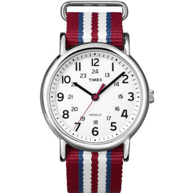 撞色表带！Timex 天美时 石英手表 男 T2N746