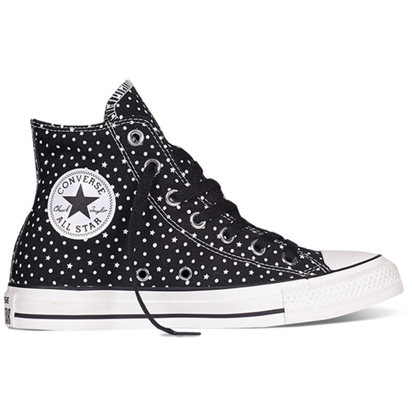 运动休闲！匡威Chuck Taylor星星波点贴花帆布鞋547919C