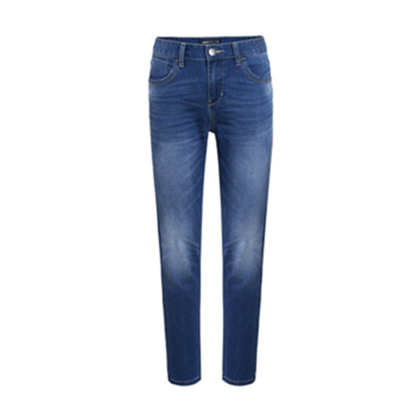 双色可选！森马韩版水洗字母青年小脚牛仔裤