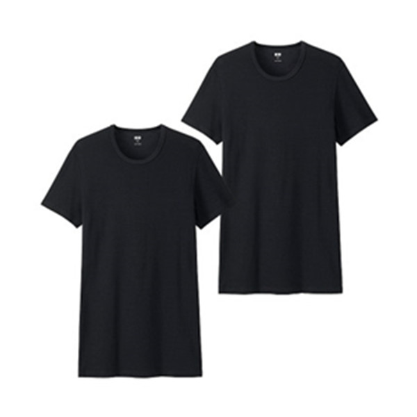 白菜价！优衣库 SUPIMA COTTON 圆领T恤 (2件装) 162845