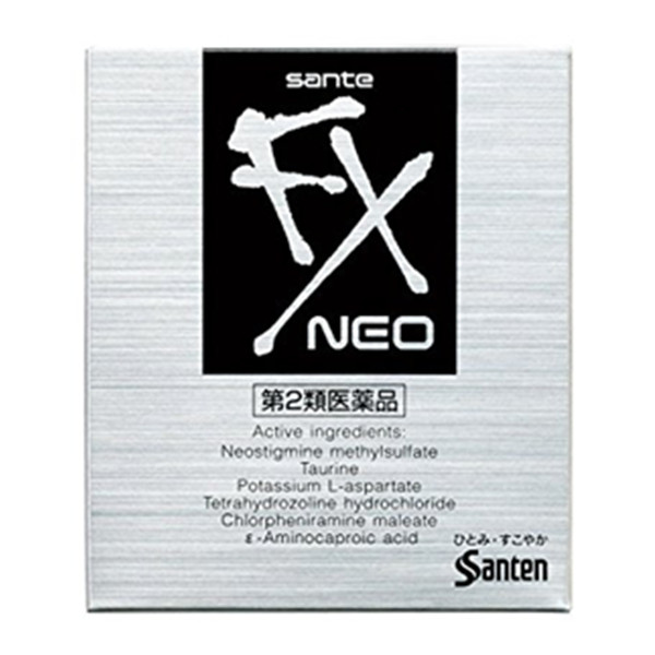 再降！SANTE NEO 参天FX缓解疲劳眼药水 12ml
