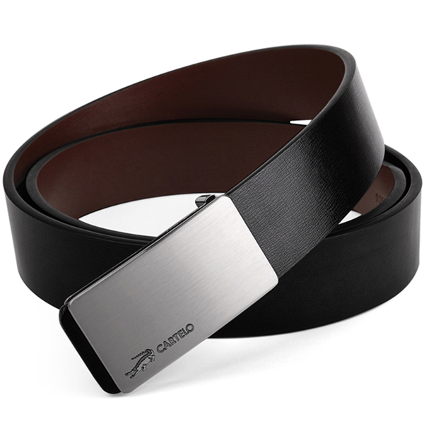 精美礼盒！卡帝乐鳄鱼皮带c146c10031