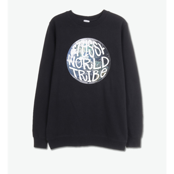 多色可选！Stussy 巡游图案印花卫衣