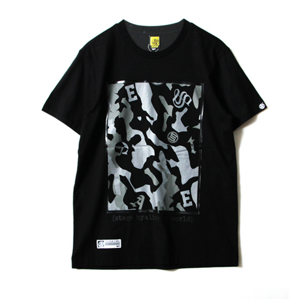 抽象印花！STAGE COMPLEX BOX SS TEE 短袖T恤