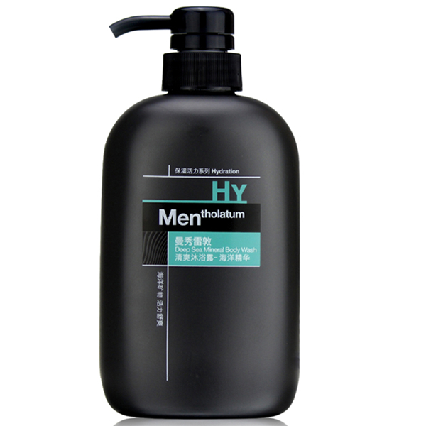 清凉舒适！曼秀雷敦男士清爽沐浴露海洋精华500ml