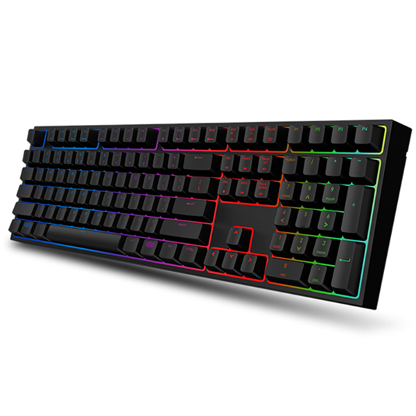 酷炫时尚！酷冷至尊MasterKeys Pro幻彩游戏机械键盘