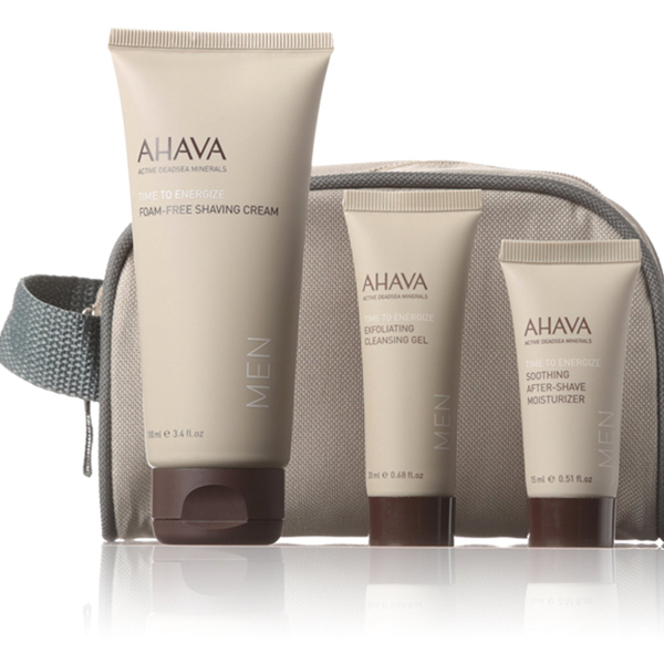 男士护理！AHAVA 男士护肤三件套 舒缓男士肌肤