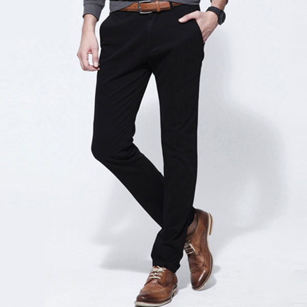 商务休闲！七匹狼男士直筒长裤11630402575