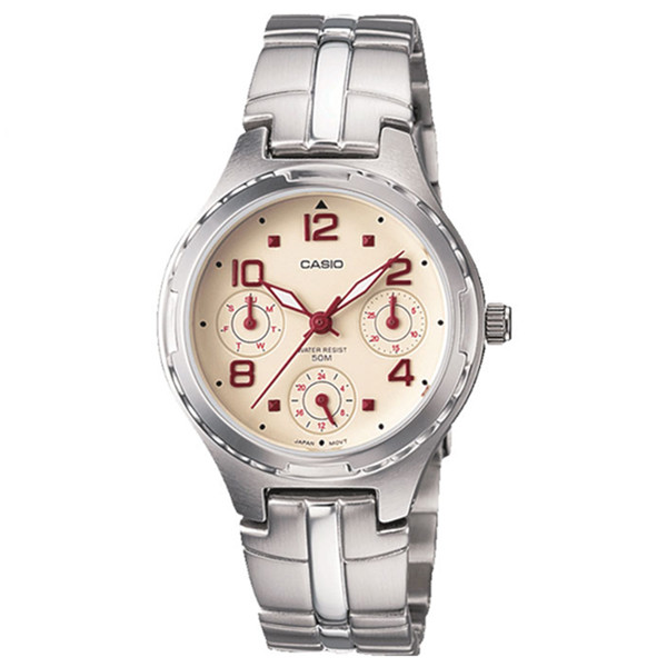 商务时尚！CASIO卡西欧防水女表LTP-1391D/L